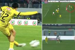 Driss El Jabali, zaguero central del Maghreb Fez, anotó un tremendo golazo de rabona para la victoria sobre Wydad Casablanca.