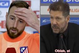 Simeone le responde a Oblak por lo que dijo del Atlético tras ser goleados: No estoy de acuerdo...