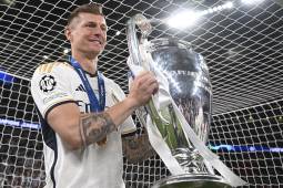 Toni Kroos levantó seis Champions League en su carrera: cinco con Real Madrid y una con Bayern Múnich.