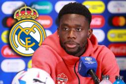 Alphonso Davies respondió sobre los rumores que lo vinculan con el Real Madrid.