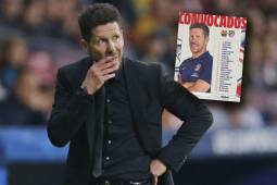 Simeone sufre duro golpe: lo pierde para la batalla contra el Barcelona en Champions