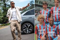 Kylian Mbappé hizo unas pruebas en el Caen cuando era un niño y ahora es el dueño del equipo.