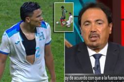 Denil Maldonado vio la roja en los tiempos extras por una falta a destiempo sobre Huerta y Hugo Sánchez pide su denuncia.