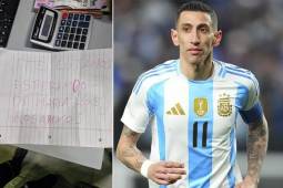 Di María recibió otra amenaza en Argentina mientras define su futuro.