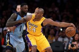 Kobe Bryant está jugando sus últimos partidos como jugador profesional de la NBA.