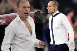 Massimiliano Allegri fue cesado en la Juventus por su comportamiento en la final de la Copa italiana.
