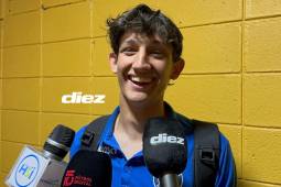 Mathías Vázquez tras estrenarse en un clásico y revela el apodo que tiene en Motagua: Mi papá es medio polémico, lo odian...