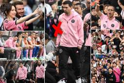 Leo Messi no pudo jugar contra el combinado de Hong Kong y salió entre silbidos y abucheos del estadio. David Beckham estuvo presente y el ‘Tata’ Martino explicó la ausencia del delantero.