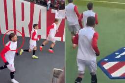 Sergio Ramos se cruzó por encima del escudo del Atlético y la afición colchonera no se lo perdonó.