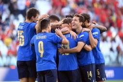 Italia gana 2-1 a Bélgica y logra la tercera plaza de la Liga de Naciones.