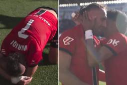 Muriqi rompe a llorar tras marcar el gol del triunfo ante Real Madrid: Aunque parezco muy feo y duro...