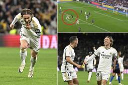Luka Modric ingresó de cambio y con un derechazo le dio la victoria al Real Madrid en el Bernabéu.