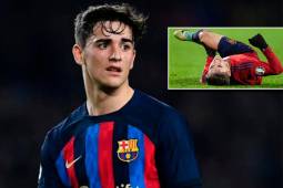 Gavi se pierde lo que resta de la temporada y es duda para disputar la Eurocopa y los Juegos Olímpicos del 2024.