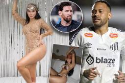 Una modelo brasileña cuenta que Leo Messi intentó ligarla en las redes y que estuvo con el capitán del Santos.
