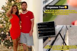 Fue a trabajar a la casa de Messi en Rosario, lo mostró en un video y la destrozaron: “Despedida...”