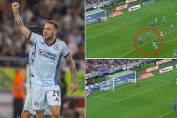 Rotondi anotó un golazo para darle la ventaja a Cruz Azul sobre Monterrey por el pase a la final.