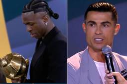 Cristiano Ronaldo defendió a Vinicius: “Él merecía ganar el Balón de Oro, fue injusto, lo digo enfrente de todos”
