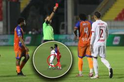 El fuerte castigo a José García tras ver la roja por tocarle los glúteos a Chirinos en el Olimpia-UPN