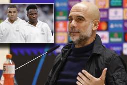 ¿Cansado de enfrentar al Madrid? Guardiola responde y lo que dijo de Vinicius y Mbappé: No tengo relación con él