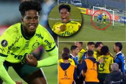 Endrick marcó en la paliza del Palmeiras, celebró como ‘King Kong’ y se armó un lío.