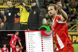 Bayern Múnich se impuso sobre el Dortmund en el clásico de la Bundesliga y sigue liderando el certamen.