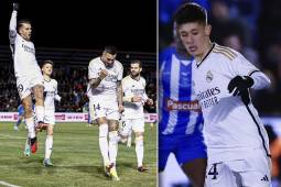 Real Madrid no tuvo mayores problemas para derrotar al modesto Arandina en la Copa del Rey.