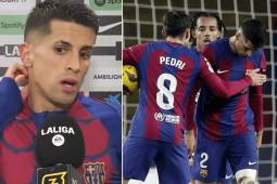 Joao Cancelo tomó la palabra tras la caída del Barcelona en casa frente al Villarreal en LaLiga.