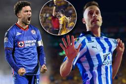 Cruz Azul y Monterrey también sacaron ventaja en la ida de los cuartos de final de la liga mexicana.