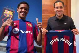 Vitor Roque ya viste la camiseta oficial del Barcelona y se habría decantado por el dorsal 19.
