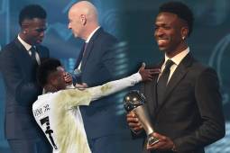 Vinicius advierte a sus detractores tras ganar el The Best: “Intentan invalidarme, pero no están preparados”