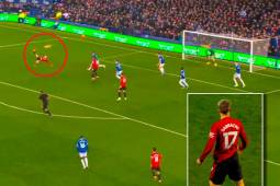 Alejandro Garnacho abrió el marcador desde el minuto 3 con una preciosa chilena.