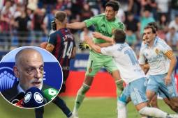 Presidente de LaLiga desliza el duro castigo que recibiría Andrada por su puñetazo: Es lo que se maneja