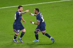 Messi marcó finalmente su primer gol con la camisa del París Saint Germain.