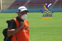 Fernando Mira durante el entrenamiento de este jueves en el Estadio Ceibeño. Foto: Edgar Witty
