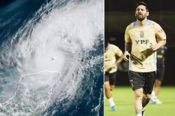 Argentina y Messi siguen atrapados en Miami por el huracán Milton: lo que pasaría con el partido ante Venezuela