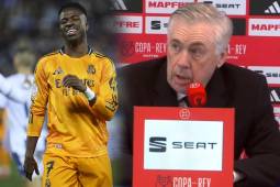 Ancelotti habló del cruce entre Modric y Vinicius en el Leganés-Real Madrid: “Si él ha dicho algo...”