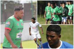 Bani Lozano, futbolista hondureño que continú activo a sus 40 años.