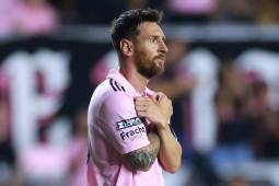 Lionel Messi juega su primer partido de visitante en la Leagues Cup.