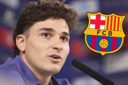 Julián Álvarez responde sobre su posible llegada al Barcelona: Se empieza a hacer una pelota de mentiras