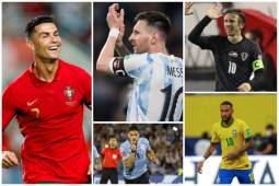 Este año traería consigo el adiós de varios futbolistas élites al disputar su última Copa del Mundo ¿Sabías quiénes son?