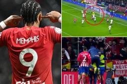 Memphis Depay marcó el único tanto en la victoria del Atlético sobre Sevilla en la Copa del Rey.