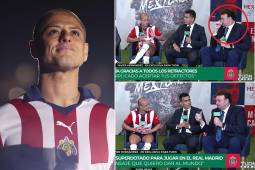 Chicharito Hernández fue entrevista por David Faitelson en TUDN luego de ser presentado con las Chivas.