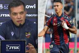 ¿Kervin Arriaga se va a Italia? Técnico del Levante habló sobre el futuro del hondureño antes de enfrentar al Real Madrid