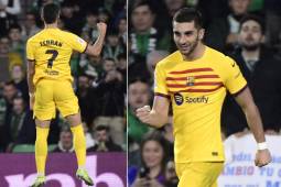 Ferran Torres se despachó un triplete para la victoria del Barcelona ante el Betis en la liga española.