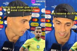 Luis Suárez le respondió a Andreas Pereira tras la eliminación de Brsil a manos de Uruguay.