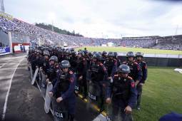 La policía prepara medidas extremas para evitar disturbios este jueves en el estadio Nacional cuando el Municipal de Guatemala llegue a visitar al Olimpia por la vuelta de los octavos de final de la Liga Concacaf.