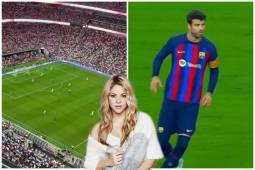 Abucheos a Piqué y gritos de “Shakira”, “Shakira” en el clásico entre Real Madrid y Barcelona en Las Vegas
