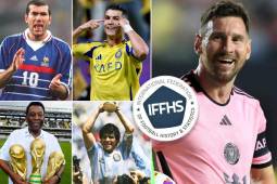 La Federación Internacional de Historia y Estadística de Fútbol (IFFHS) publicó este fin de semana su ranking con los 10 mejores jugadores de la historia, con la intención de ponerle fin definitivamente a esa discusión que se genera entre expertos y aficionados al deporte más hermoso del mundo.