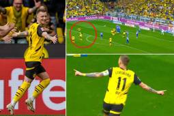 Marco Reus marcó un golazo en su último partido con el Borussia Dortmund en la Bundesliga.