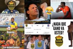 Real España se dejó remontar en el Morazán contra los leones y los memes no se hicieron esperar en las redes sociales.
